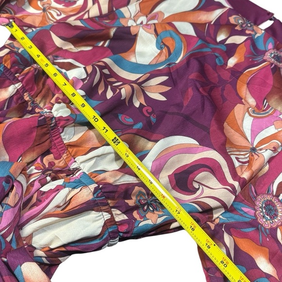 NEW Baltic Born Tally Mini Dress Color Tropical Paradise Floral Lined Size 3X - Picture 10 of 12